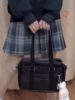 Originalni japanski torba jk za uniforme, torba-instant messenger na jedno rame u stilu faksu, radiouredaj svakodnevni torba od umjetne kože, dvodimenzionalni ženska torba za djevojčice
