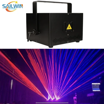 Xinmei CE 25K 10W ILDA RGB Animirani Scenic Laserski Snop DJ Vjenčanje College Profesionalni Uređaj za Club Disco Scan to je cvrsta greda Pojector