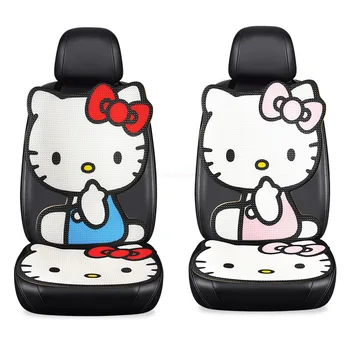 Sanriod Torbica za autosjedalice Hello Kitty Zaštitnik Jastuci Ljeto Pribor za anime-tepisi Slatka Crtani Jastuk za zaštitu sjedala Automobila