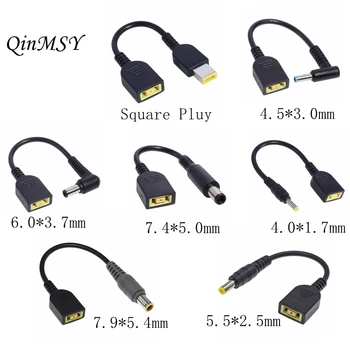 Kvadratni USB priključak Dc, ženski Adapter za napajanje, Konverter, Priključni Kabel, Kabel za 7.9x5.5mm 5.5x2.5mm 4.0x1.7mm 7.4x5.0mm 4.5x3.0 Muški