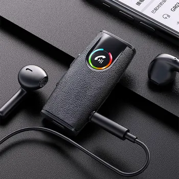 Adapter za bežični prijemnik, Bluetooth-kompatibilni priključak 5,3 3,5 mm Bežični prijemnik-predajnik za telefoniranje bez korištenja ruku za automobilsku glazbe Audio Aux