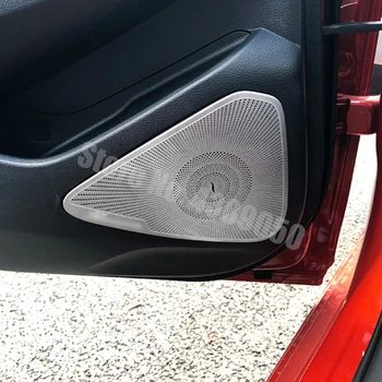 Okvir audio рожка, naljepnica, Trim, Pribor od nehrđajućeg čelika 2019 2020 zvučnika unutarnjih vrata automobila Toyota Corolla Sedan