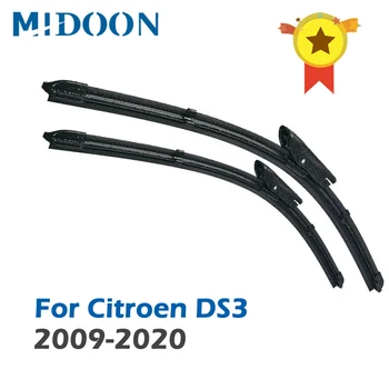 Metlice prednjih brisača MIDOON Brisača za Citroen DS3 DS 3 2009 - 2020 2019 2018 2017 Vjetrobransko staklo Vjetrobransko staklo Prednje 24 
