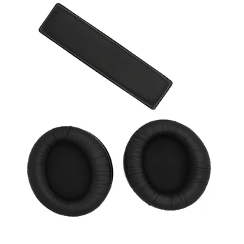 Zamjenjive jastučići za uši, meke jastučiće za uši + povez za glavu za slušalice Sennheiser HD 201