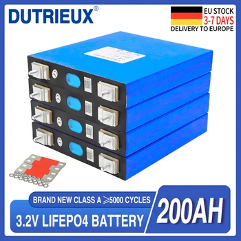 Nove Litij-Željezo-Фосфатный baterijski paket LiFePO4 klase A 3.2 V 200Ah DIY 12V 24V 36V 48V Solarna baterija baterija baterija baterija Baterija EU s dostavom u roku od 7 dana