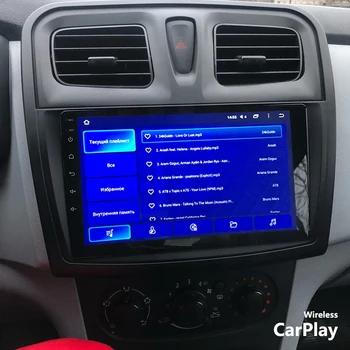 Uredjaj 2 Din Android 13 touch screen, media player za Renault Logan 2 Sandero 2 2013, GPS Stereo, glavna jedinica Carplay