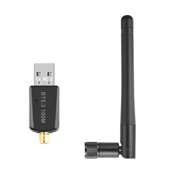 Bežični adapter 3 Mbit/s Audio USB Prijemnik Predajnik Bluetooth-kompatibilni 5.3 Podrška za Windows 7 / win8.1/win10 /11 za PC Računalo