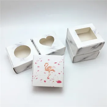 Kraft-karton, 6,5x6,5x3 cm Proizvodnja kutija za avion, kutija za pakiranje sapuna ručni rad / Poklon kutija za bombone / Pribor za svadbene darove