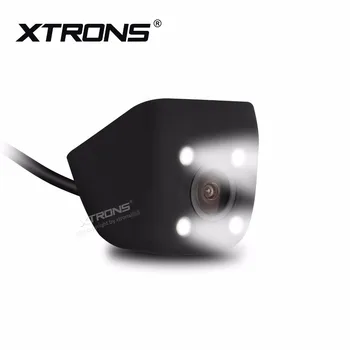 XTRONS CAM009S Univerzalni Auto stražnja Kamera Jednostavna Instalacija Vodootporna Podesiva Po Uglovima 4-Глазковая Jaka Led pozadinsko Osvjetljenje