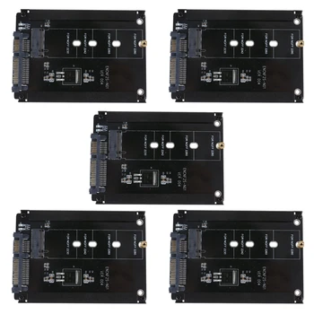 5X Crne CY B + M Socket 2 M. 2 NGFF (SATA) SSD DO 2.5 SATA Adapterom Za SSD 2230/2242/2260/2280 mm M2
