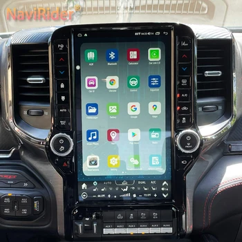 Tesla Android Ekran 2din Radio Za Dodge Ram 2019-2021 GPS Carplay Auto Media Player Stereo Navi Glavna Jedinica 13,6 cm