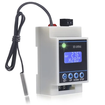 Digitalni regulator temperature XY-DT01 -40-110 ° C Digitalni Микроцифровой Termostat sa LCD zaslonom i vodootporan senzorom