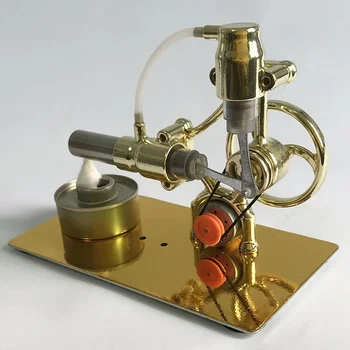 Minijaturni model Stirling motora, tehnologija parne energije, Znanstveno proizvodnja električne energije, Eksperimentalni nastavni pribor, Igračke