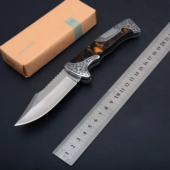 Kvalitetni noževi EDC sa sklopivim nožem Art Collection od nehrđajućeg čelika 3D Flower Outdoor Tools 2017 Noževi za opstanak