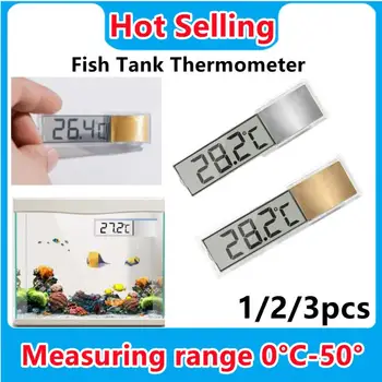Akvariju termometar Elektronski LCD digitalni za mjerenje temperature u akvariju Mjerač temperature u akvariju Pribor za akvarij