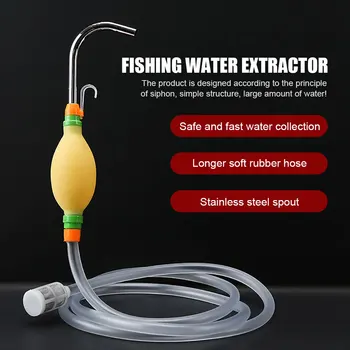 Dozator vode za ribolov S ručnim usisavanjem-Ručna pumpa Portable Ulični Alat za ribolov Lagani 2,1 M /2,4 m Ribolov pribor