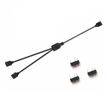 Kabel Razdjelnik RGB 5V 3Pin/12V 4Pin ARGB Extension Splitter Cable Podrška Matične Ploče računala ASUS/MICROSTAR/Huaqing