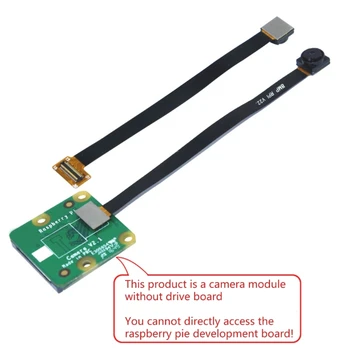 Zamjena modula kamere IMX219 na ploči RaspberryPi s evolucijom 77,6 stupnjeva za zamjenu modula kamere RaspberryPi V2 8MP H8WD
