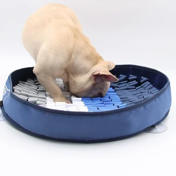 Interaktivna igračka za učenje нюханию kućne ljubimce Ulični madrac za psa, štene, žvakanje životinje, sporo stres prilikom hranjenja