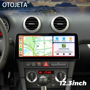 12,3-inčni Ekran 1920*720 Radio Android 13 Auto Stereo video Player Za Audi A3 S3 RS3 2003-2012 GPS Mms Glavna Jedinica Carplay