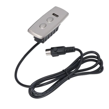 Električni kontroler kauča USB-utičnica ravno svrdlo, 5-pin za kućanstvo električni ručni kontroler podizanje kauča, zidni utikač SAD 100-240 K