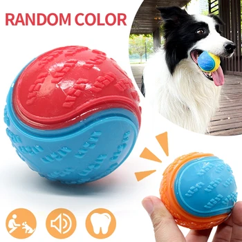Gumeni elastični loptu, zabavne igračke za pse, Čvrste plutajući, otporna na укусам Igračke za pse, Igračke za čišćenje zuba, proizvode za kućne ljubimce