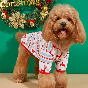 Božićno odjeća za pse, zima topla odjeća za kućne ljubimce za malu srednjih pasa, los, Djeda Mraza, psi, mačke, kapute, veste, Božićne kostime za pse