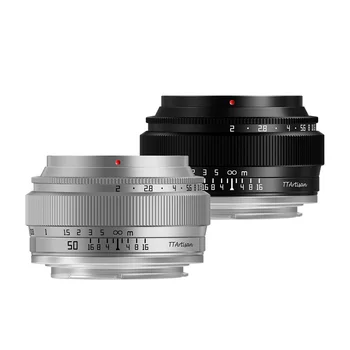 TTArtisan 50 mm Objektiv kamere F2 za Sony E Fujifilm XF Canon Leica M L Nikon Z30 Olympus M4/3 Alka Panasonic
