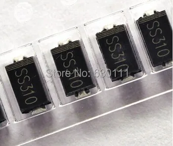 100PC SMD dioda Шоттки SS310 SR3100 3A/100V