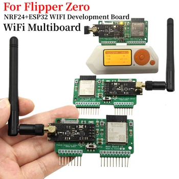 Za Flipper Zero WiFi Multiboard NRF24 + ESP32 Development Board Demonstracija Naknada GPIO CC1101 Modul Miš Za Modifikaciju Flipper Zero