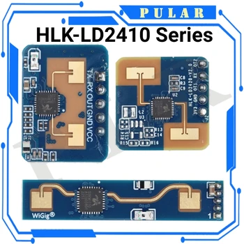Novi HLK-LD2410 5V Mini mikrofon visoke osjetljivosti senzora stanja ljudske prisutnosti 24 Ghz Радарный modul PLR Consumer Electronic