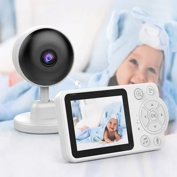 E-baby monitor S 2,8-inčni LCD Zaslon, video interfon Nadzorne Zaštita Novorođenčeta