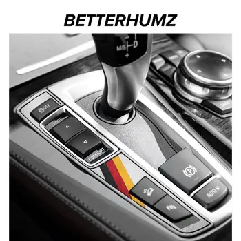 Alcantara za BMW 5GT X3 X4 Serije F01 F02 F07 F10 F25 F26 Poklopac Mjenjača, Obloge Poklopca Auto Oznaka Uređenje Interijera Automobila Za Polaganje