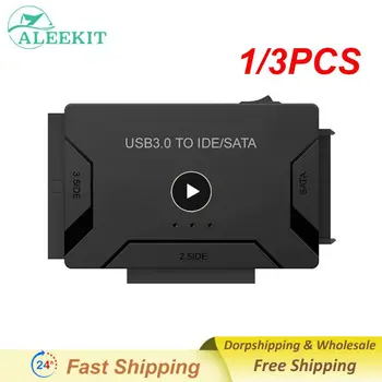 1/3 kom. Konverter Sata USB 3.0 za 2,5/3,5-Inčni Vanjski SSD Kabel za tvrdi disk IDE to SATA Adapter Za PC Macbook USB 3.0 na SATA IDE 3