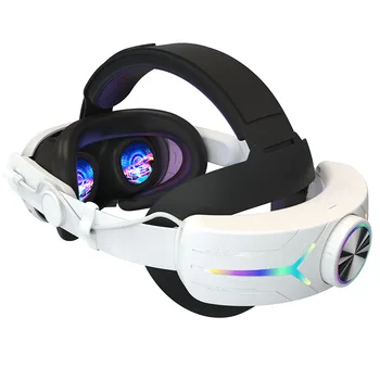 komplet zaštitne navlake 7 kom., glavobolja, remen RGB, poklopac kućišta virtualne stvarnosti, poklopac ručke kontroler, poklopci joysticka, maska za oči za Oculus/Meta Quest 3