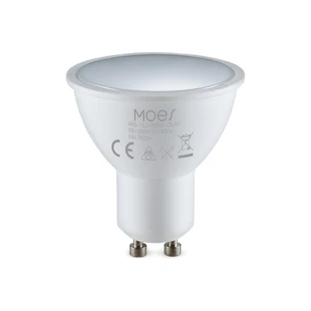 Rad s Alexa Home Alice Ušteda energije, Jednostavnost instalacije Bijelo svjetlo s podesivim ona Rgbcw Smart Led Reflektori Nominalne snage 5 W