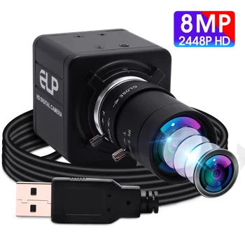 USB kamera 8MP 10x Optički Zoom s Promjenjivom Žarišnom udaljenošću 5-50 mm, video konferencije IMX179 USB Web kamera Za Windows, Linux Malina Pi Camera