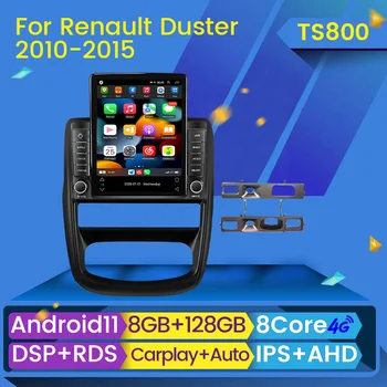 8G + 128G 2 din Android 11 Auto-Radio Media Player Za Renault Duster 1 2010-2015 Carplay BT Autoraido GPS Navigacija