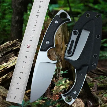 Marširati nož SAMSEND GT0181 s fiksnom oštricom D2, ručne Micarta, taktički ulični alat s ножнами K, kuhinja, lovački nož za preživljavanje