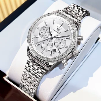 Originalni Ženski ručni sat TAXAU, luksuzni Vodootporan višenamjenski Modni kronograf, high-end brand, kvarcni sat svijetleći za žene