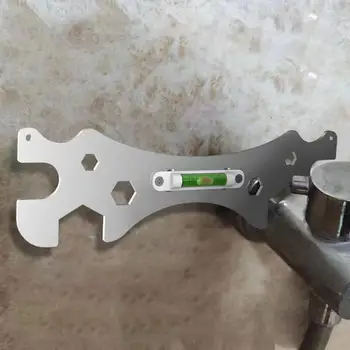Okasti ključ za tuširanje Višenamjenski alat za vodoinstalatere 8 mm-29 mm, kut okasti ključ za poravnavanje cijevi u kupaonici