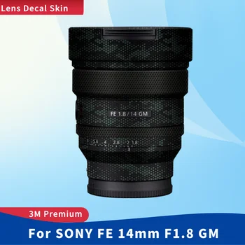 Za SONY FE 14mm F1.8 GM Naljepnica Na kožu, Vinil Umatanje film Objektiv kamere Telo Zaštitna Naljepnica Zaštitna navlaka FE1.8 \14GM