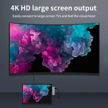 Priključne stanice s podrškom za 4K HDMI, utor 2, USB 3.0 TF za Surface Pro 6 5 4