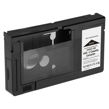 Kasetofon adapter VHS-C kamkorder VHS-C, SVHS JVC RCA Panasonic Motorizirani Kasetofon adapter VHS Ne za 8 mm/Minidv/Hi8 Crna