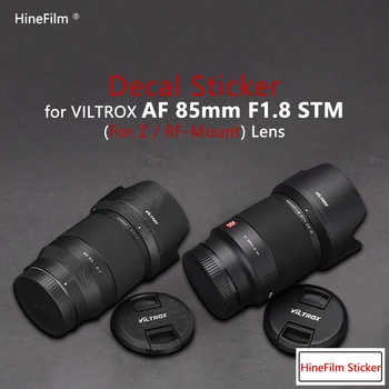 Viltrox AF85F1.8 Objektiv s kopčom Z /RF Premium-Naljepnica Skin 851.8 Umatanje Film za Viltrox AF 85mm F1.8 STM Zaštitni Poklopac za pakiranje Naljepnica