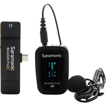 Digitalni bežični Петличная микрофонная sustav Saramonic Blink 500 ProX B5 s USB priključkom-C (2,4 Ghz)