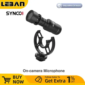 Mikrofon Synco M1S Кардиоидный Sačmarica za iPhone i Android smartphone Canon Nikon Sony DSLR fotoaparata potrošačke kamere PC Mic MM1