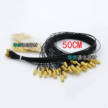 2 komada 50 cm kabela na IPEX SMA ženski pletenica SMA ženski U. FL kabel-ac prilagodnik izmjeničnog napona za modul minipcie MC7455 MC7430 EP06-E EP06-A