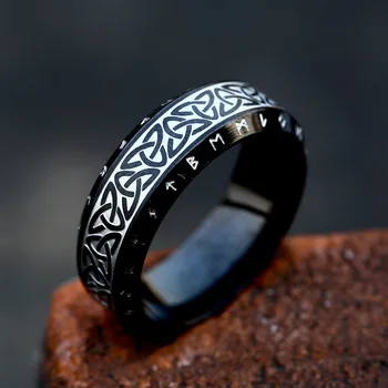 2023 Super prsten Viking od nehrđajućeg čelika 316L Muški ženski modni prsten u starom stilu