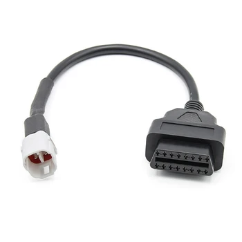 Kabel za motocikl Yamaha s 4 kontaktima na priključak za ac ispravljačem OBD2 USB kabela na Veliko
